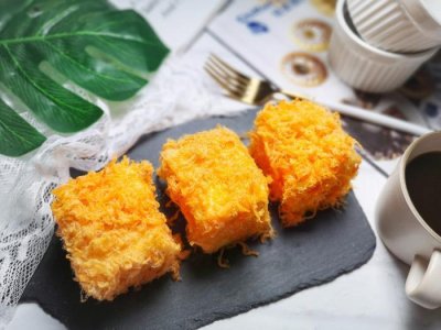 ​甜品师教你做网红肉松小贝，咸香松软，做法简单，味道不输面包店