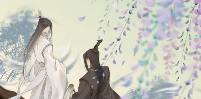 ​魔道祖师双道长大婚照，全靠宋子琛一手好丹青，眼睛毫无违和感