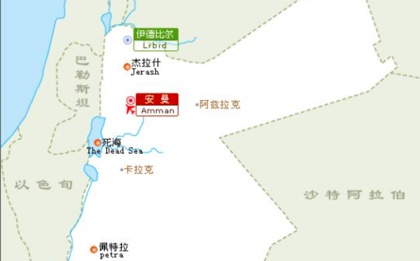 死海在哪里 世界地图死海位于哪个洲,死海位于哪个大洲图2
