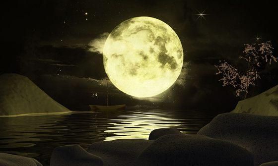 月亮为什么会发光原理图