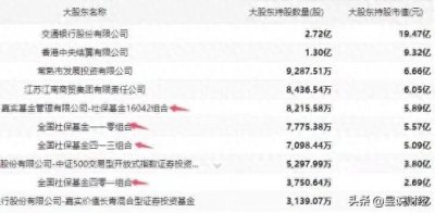 ​100只社保抱团股票，含15家国内第一的龙头，均买成前十大股东