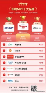 ​车载MP3十大品牌，车载MP3哪个牌子好？