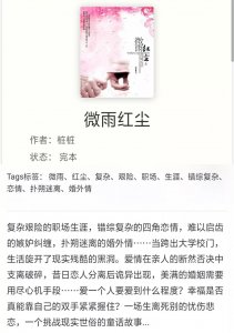 ​《微雨红尘》四个同校的姑娘，跨出学校大门后的故事