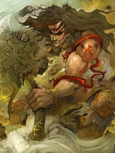 ​盘古: 开天劈地的“巨人”与他的神奇故事