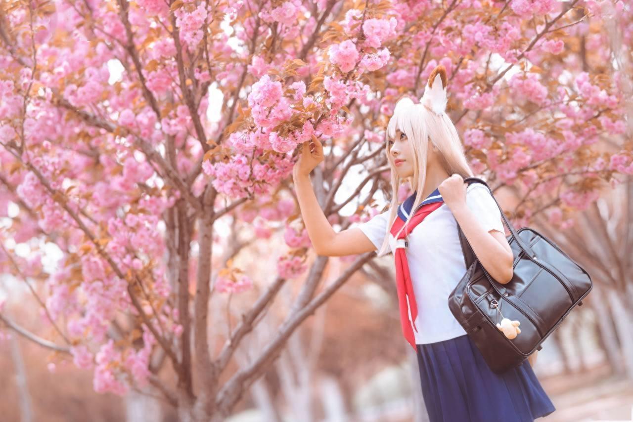 Cos美图：我家有个狐仙大人天狐空幻，气质清新魅力十足的小姐姐