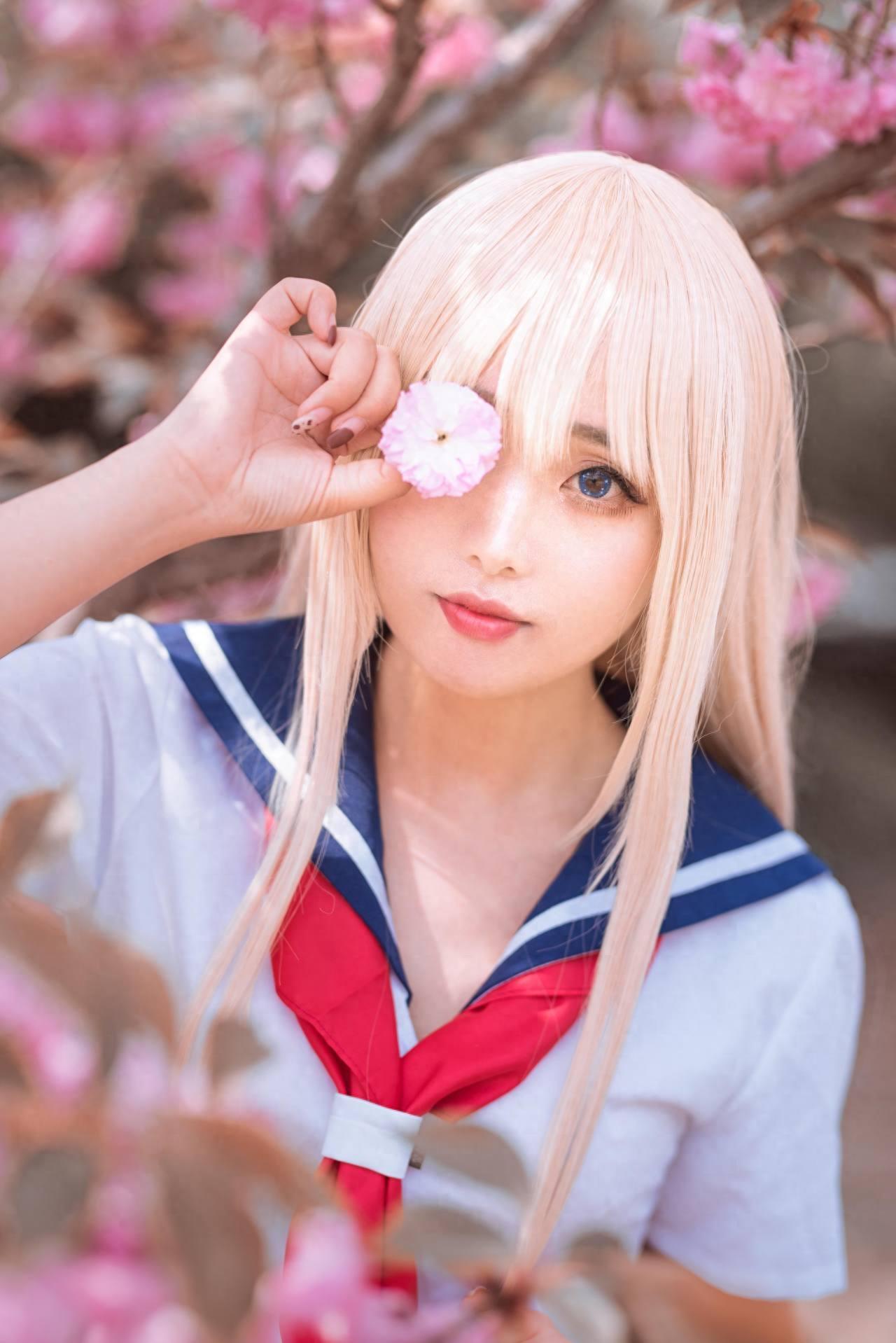 Cos美图：我家有个狐仙大人天狐空幻，气质清新魅力十足的小姐姐