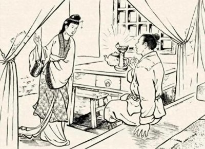 ​民间故事：借种